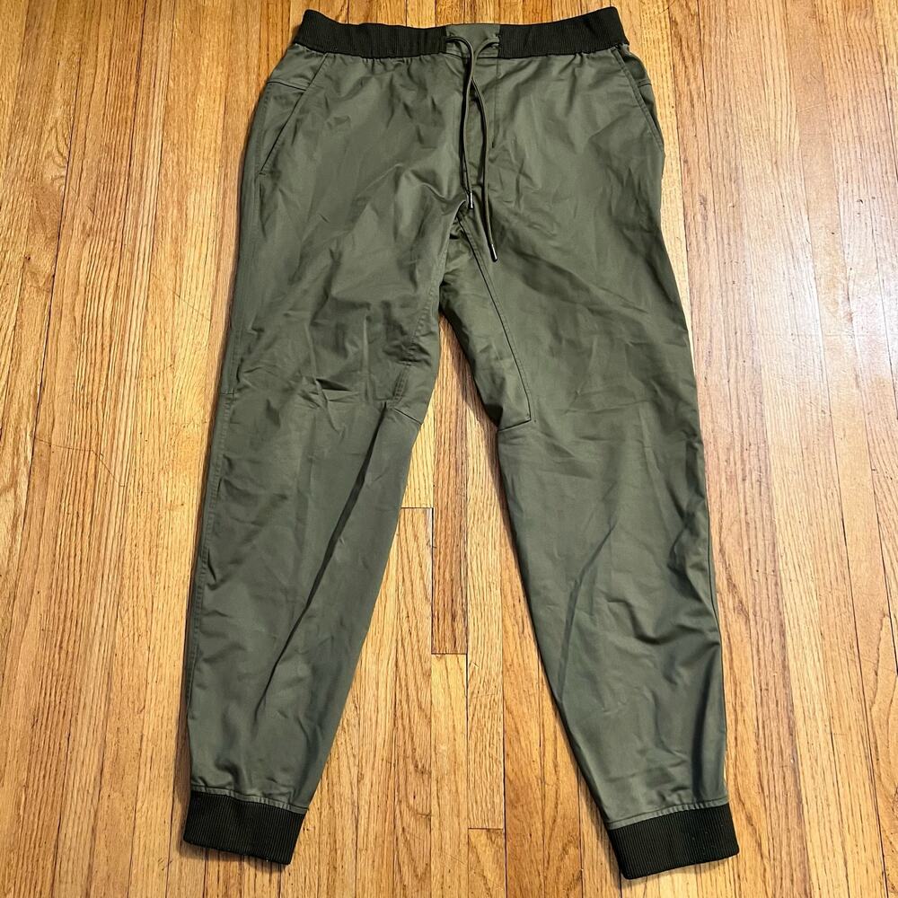 Zyia Jogger Pants Mens Large ? Green Active Ankle